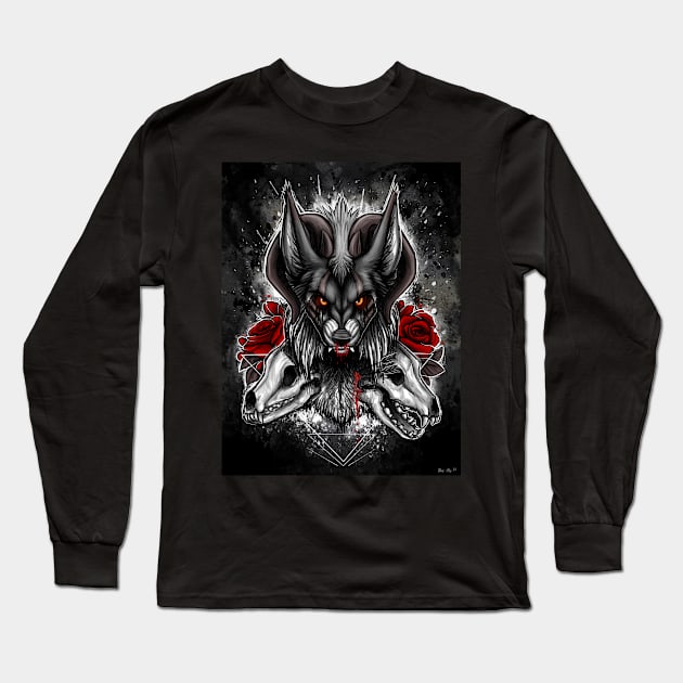 The Sinister Awakening Long Sleeve T-Shirt by Khamisu